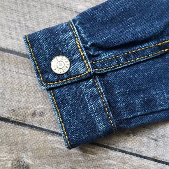 Gymboree Toddler Girls Blue Jean Jacket - Picture 9 of 11